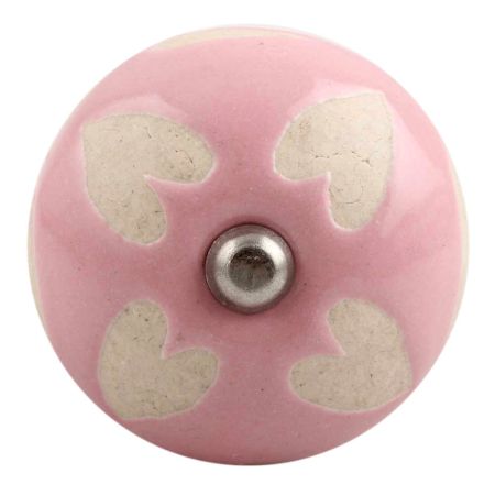 Light Pink Etched Ceramic Wine Stopper